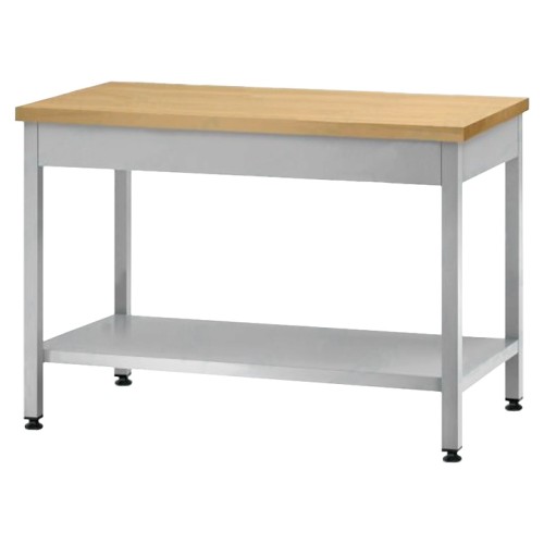 Стол кондитерский Mecon Profi Ral СПРп 1500х700х860 мм, сплошная полка