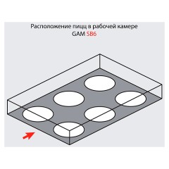 Печь для пиццы GAM SB 6