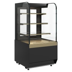 Витрина кондитерская Carboma KR70 VM 0,6-2 Standard открытая (Bronze 9005/0109)