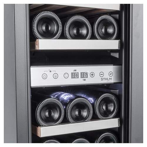 Винный шкаф Temptech STHLM STX30DRB черный