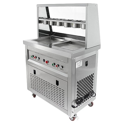 Фризер для жареного мороженого Foodatlas KCB-2F (контейнеры, световой короб)