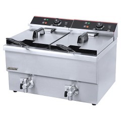 Фритюрница Airhot EF12+12T с краном