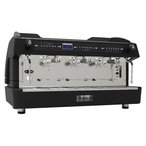 Кофемашина FIAMMA Compass 3 DB TC Black (автомат, двойной бойлер) 3 высокие группы