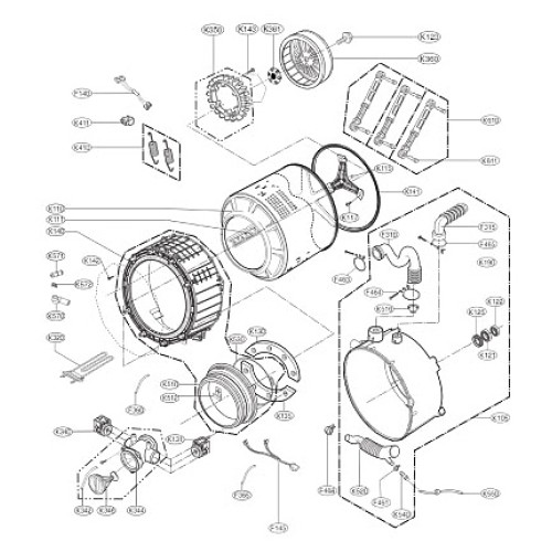 Стиральная машина LG WD-М069BD3S
