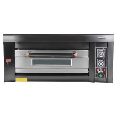 Печь хлебопекарная Miratek BK-12G газ + каменный под (1 ярус) + пароувлажнение