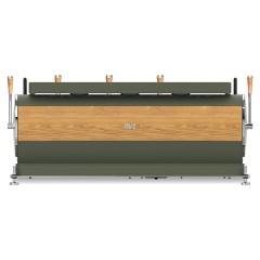 Кофемашина Dalla Corte 1 MC ZERO 3 VOK 400 оливковый хаки, дуб