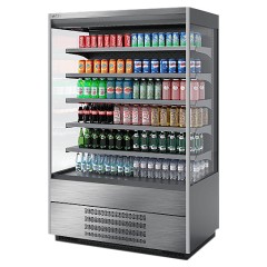 Горка холодильная Chilz BERG 100 шлифованная нержавейка