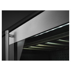 Винный шкаф SMEG CVI338RX3 (петли справа) нерж. сталь / черное стекло