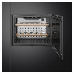 Винный шкаф SMEG CVI121G Neptune Grey серый / стекло