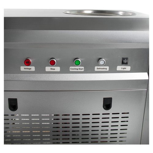 Фризер для жареного мороженого Foodatlas KCB-1Y (световой короб, стол для топпингов)