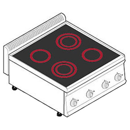 Плита электрическая Tecnoinox PCC70E7