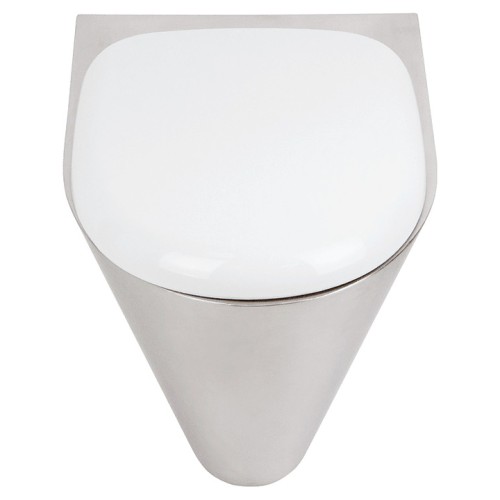 Унитаз антивандальный Oceanus 1-003.1 (Р) (нерж. сталь) P-выход