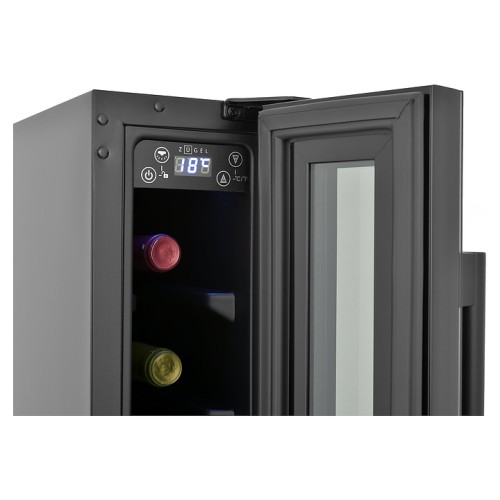 Винный шкаф Zugel ZCWI70B черный