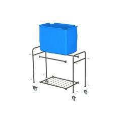 Тележка для белья MetallCart BRK2, нерж. сталь