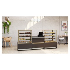 Витрина кондитерская Carboma KC70 VV 0,9-1 Standard Люкс (0102-0109, шоколад / золото)