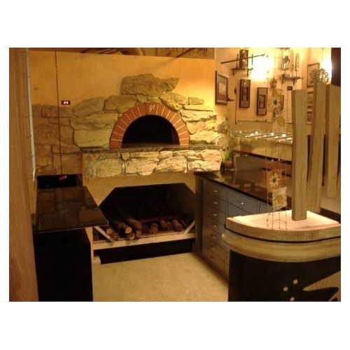 Печь для пиццы дровяная Valoriani Vesuvio 120*160 GR