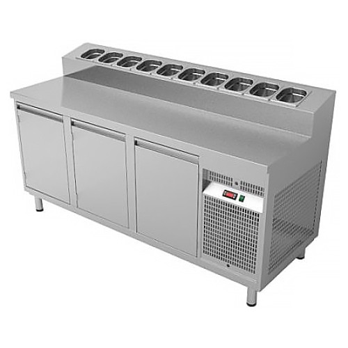 Стол холодильный для пиццы Gastrolux СОПБ2-136/2Д/Sр