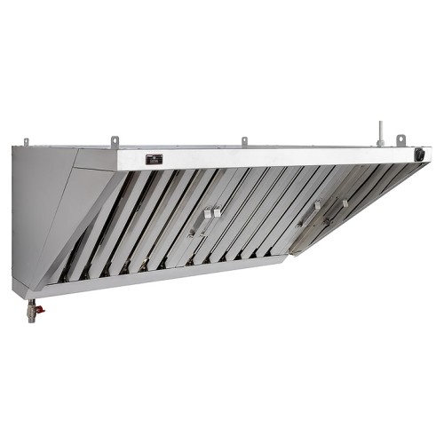 Зонт вытяжной пристенный Luxstahl ЗВП 1900х700