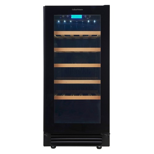 Винный шкаф Cellar Private CP032-1TBH черная дверь