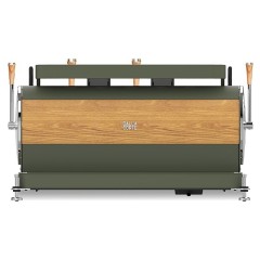 Кофемашина Dalla Corte 1 MC ZERO 2 VOK 400 оливковый хаки, дуб