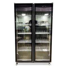 Шкаф холодильный CLSY Modern 900 1200х600х2000 мм черный