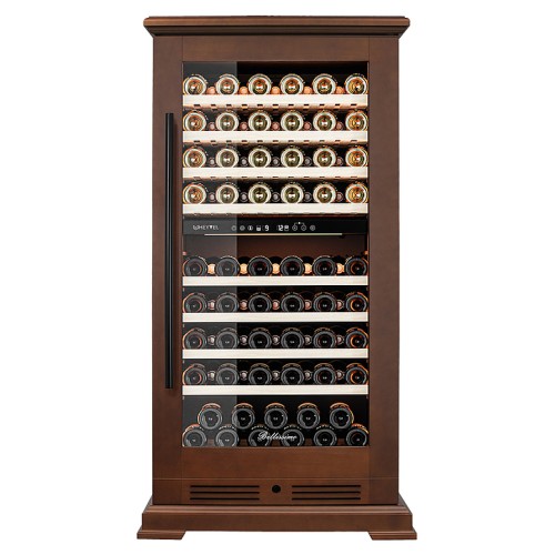 Винный шкаф MEYVEL MV99PRO-KBT2 Итальянский орех