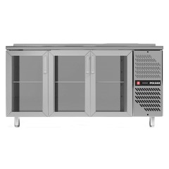 Стол холодильный POLAIR TD3-G c бортом