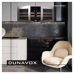 Винный шкаф Dunavox DAV-18.46SS.TO