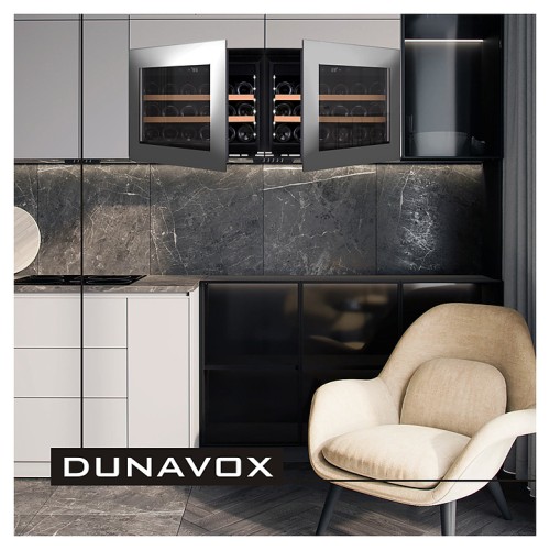 Винный шкаф Dunavox DAV-18.46SS.TO