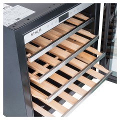 Винный шкаф Temptech STHLM STZ60SX нерж. сталь