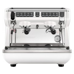 Кофемашина автоматическая Nuova Simonelli Appia Life Compact 2Gr V серый металлик, высокие группы, экономайзер, автомат