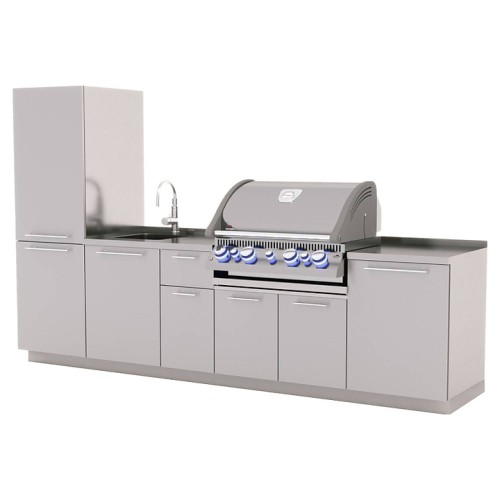 Модульная кухня для встраиваемого гриля КАМИК Эмма 3323*610*890