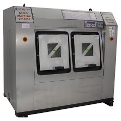 Машина стирально-отжимная Kromluks KHB-B/60 барьерного типа