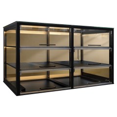 Витрина холодильная для салатов встраиваемая Finist AQUARIUM ВХВс-12/7/12 (2 полки с перфорацией)