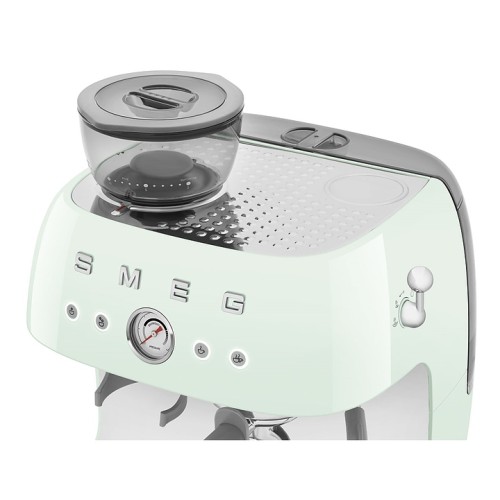 Эспрессо кофемашина SMEG EGF03PGEU пастельная зеленая