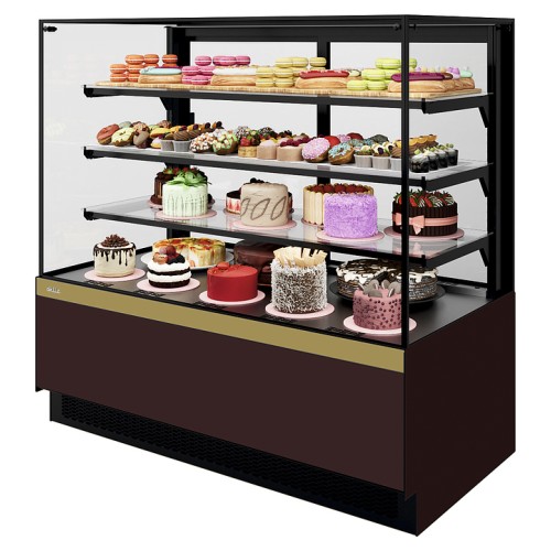 Витрина кондитерская Chilz VETE II KUB LUX 130 шоколад, золотой глянец