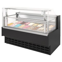 Витрина для мороженого Lida Kub Junior (2080х1200х1250 мм)