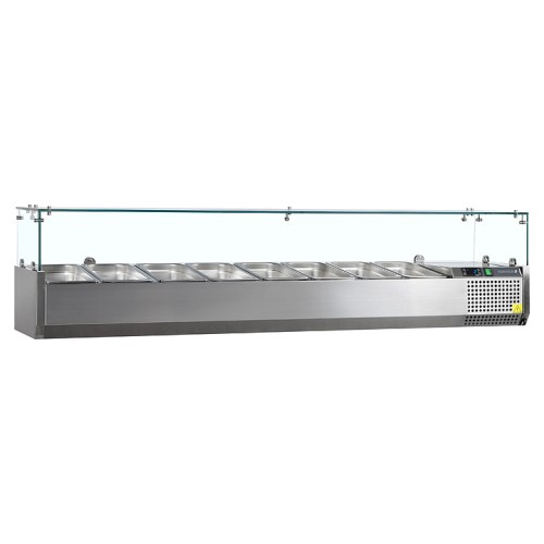 ВИТРИНА ХОЛОДИЛЬНАЯ НАСТОЛЬНАЯ TEFCOLD VK33-180