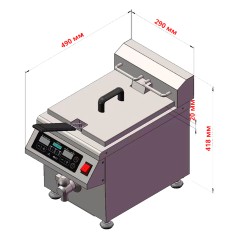 Фритюрница Iplate FRAER-V8