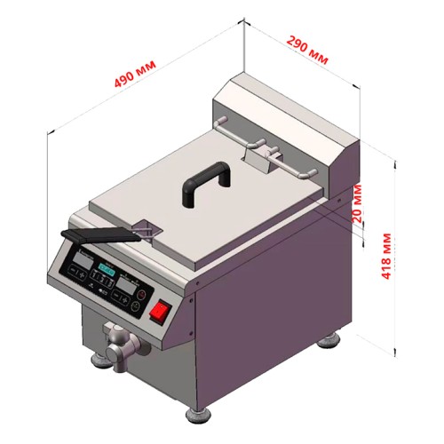 Фритюрница Iplate FRAER-V8