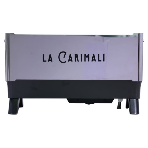 Кофемашина Carimali Glow GL-E2-B&S 2 Gr высокие группы, черная с зеркальной панелью