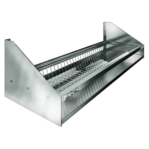 Полка настенная для тарелок Restoinox ПНТ-1-8/3