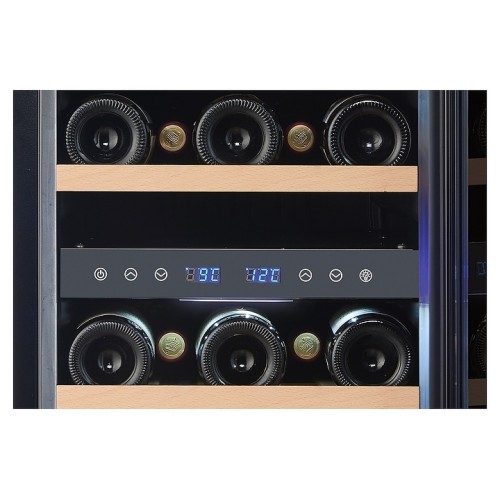 Винный шкаф Cellar Private CP027-2TBH черная дверь со скрытой рукояткой