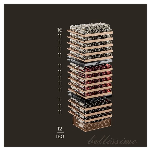 Шкаф винный MEYVEL MV154PRO-KBT3