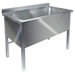 Ванна котломоечная KAYMAN ВМ-235/1400 с отверстием