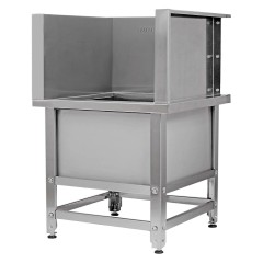 Ванна моповая Mecon Norma Zn ВМСн 630х630х500 (800) мм П-образная облицовка