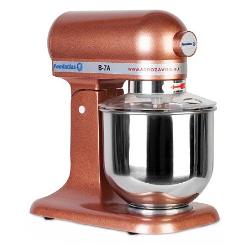 Миксер планетарный Foodatlas B-7A Eco коричневый