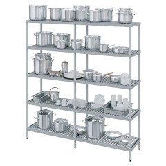 Стеллаж модульный угловой дополнительный POLAIR LOAD.ME POLY 21AL.4PP30.12C