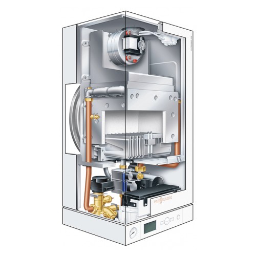 Котел отопительный газовый Viessmann (Norpe) Vitopend 100-W A1HB U-RLU 34 кВт, одноконтурный