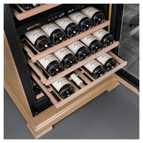 Винный шкаф MEYVEL MV77PRO-KBT2 Натуральный бук